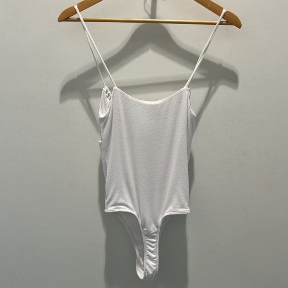 Corset Bodysuit in White - Picture 2 of 2